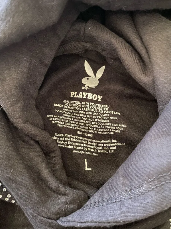 Playboy Hoodie Cropped - Image 2