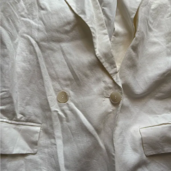 H&M Linen-Blend Blazer - Image 3