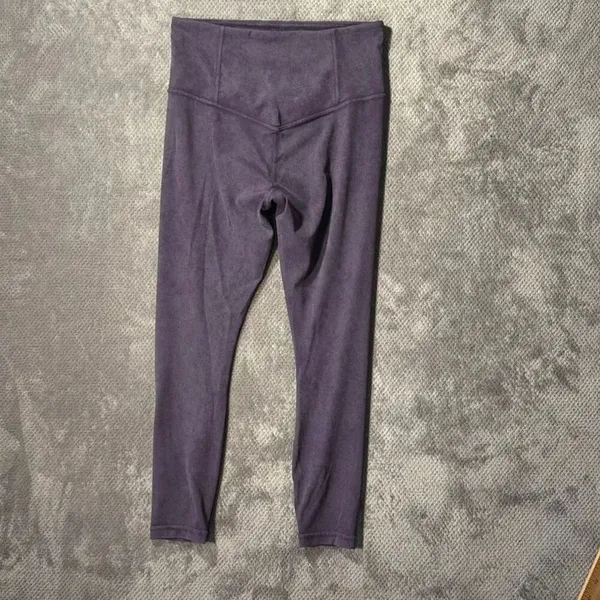 Athleta Women’s Small Purple High Rise 7/8 Leggings Hidden Waist Pocket #1600 - Image 6