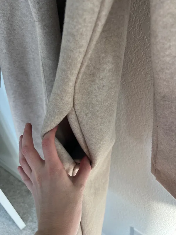 Zara Tan/Beige Coat Size Small   - Image 7