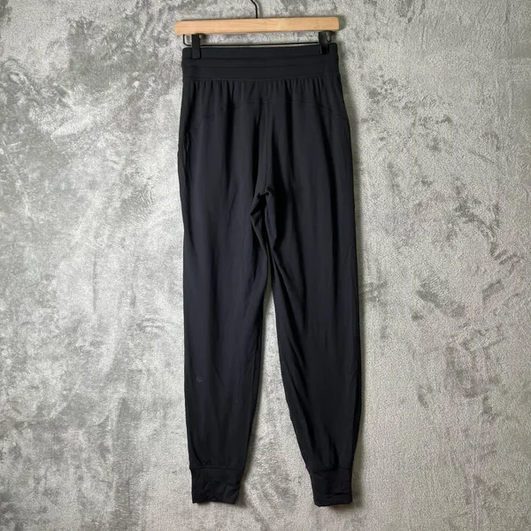 Lululemon Ready To‎ Rulu Pants *28" Black Size 4 Comfort Athleisure Yoga - Image 2