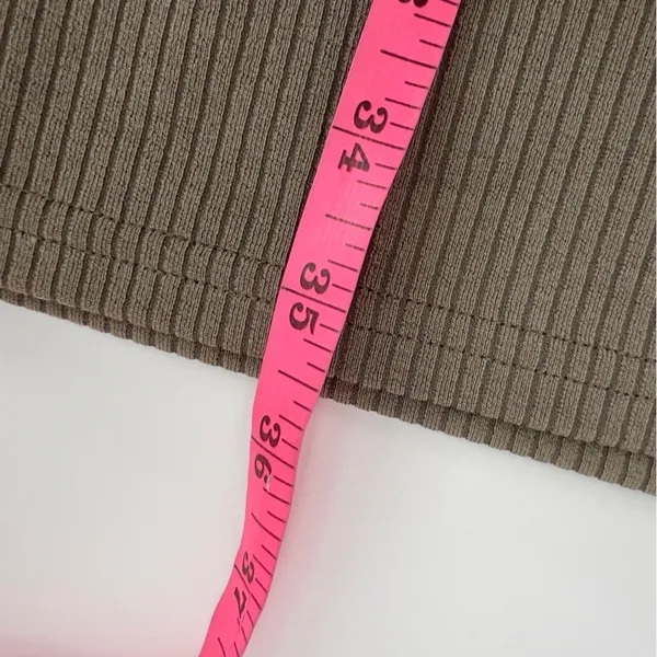Lululemon Ribbed Softstreme Slim-Fit Tank Dress nomad sz 4‎ - Image 7