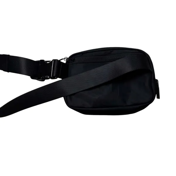 Lululemon Everywhere Belt Bag 1L Black Leather Logo - Image 3