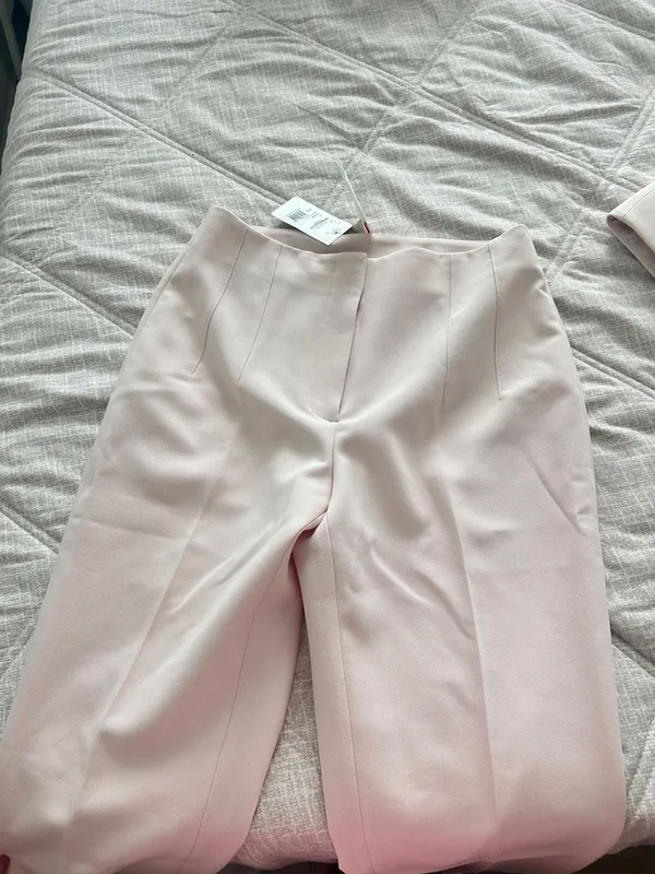 Open Edit Pink Pantsuit Vest Set - Image 5