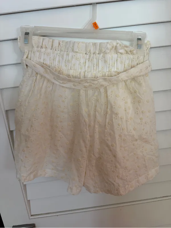 Set 3 XS Skirts Shorts Altar’d State Zara H&M Eyelet Paperbag High Waist - Image 8