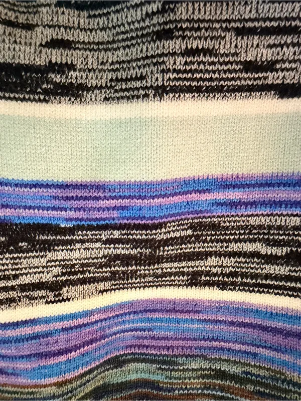 Anthropologie Space Dyed Sleeveless Sweater Cowl Neck Tunic Lagenlook NWOT - Image 11