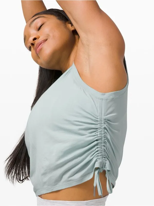 Lululemon Cinch It Up Mint Green Tank Top Size 6 - Image 8