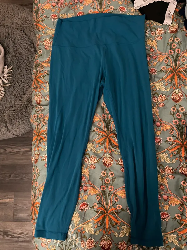 Lululemon Teal Align Leggings - Image 2