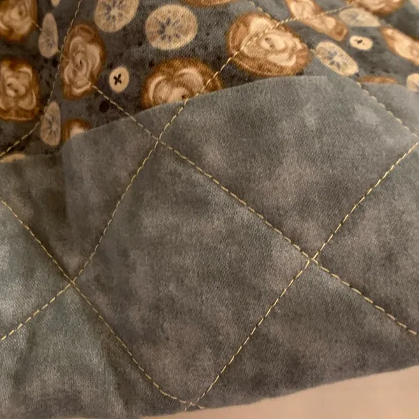 Quilted Purse, Quilted Clutch, Quilted Handbag - Image 3
