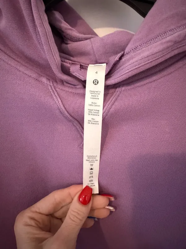 Lululemon All Yours Cropped Hoodie - Image 4