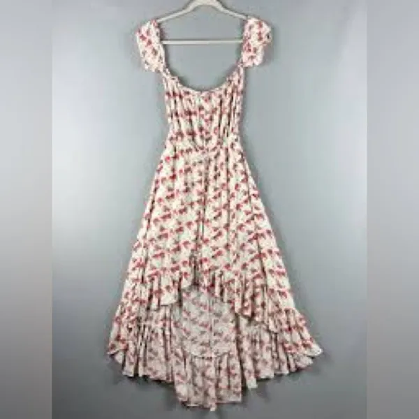 NWT American Threads Off Shoulder‎ Floral Dress, M - Image 10