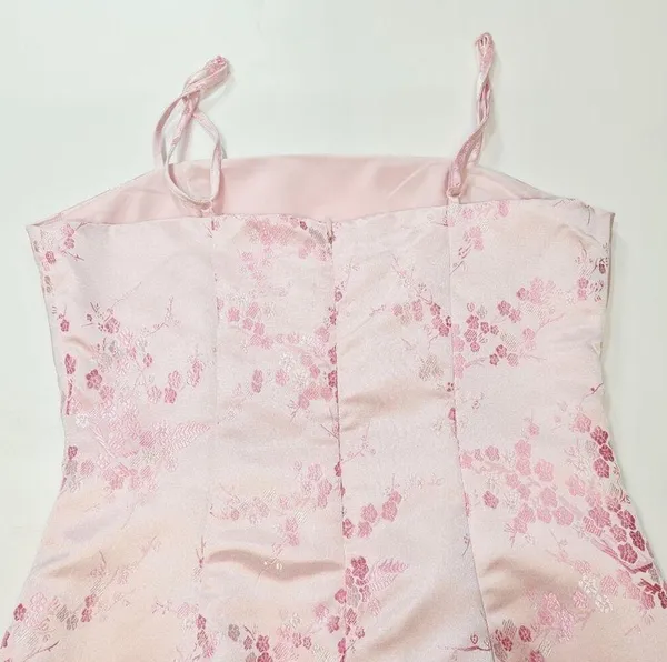 Superdown Letizia Printed Mini Dress in Pink Floral Small - Image 6