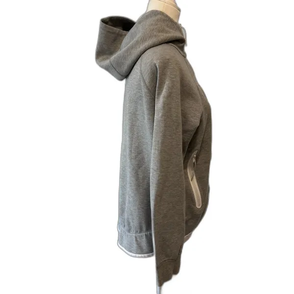 Nike | Tech Fleece Full Zip Hoodie in Grey Size Small Cotton Blend 930757-063 - Image 9