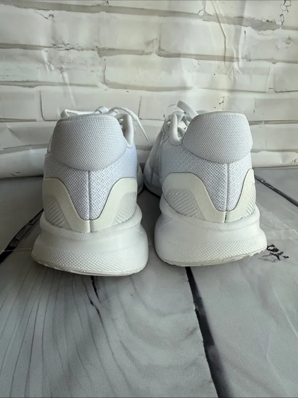adidas Ortholite White Mesh Lace-Up Sneakers - Image 5