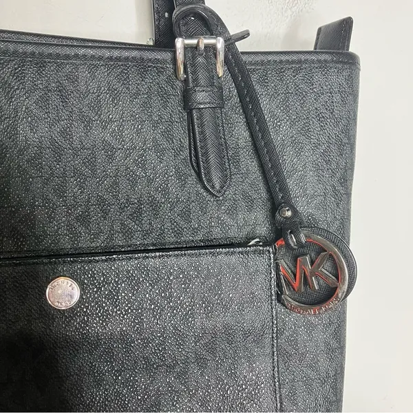 Michael Kors‎ medium size shoulder bag black gray - Image 2