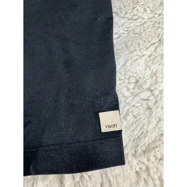 Vuori Energy Tee Black Size S Performance Cropped Boxy T Shirt - Image 4