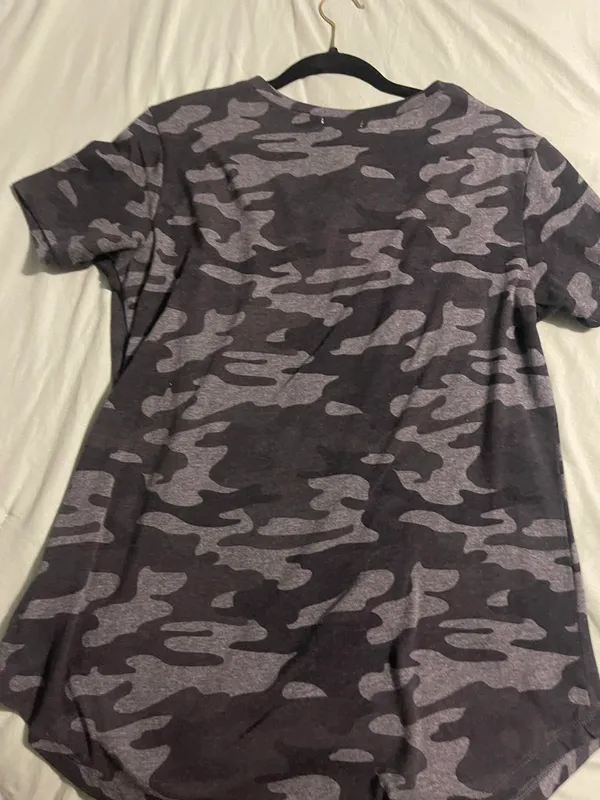 Z Supply Black Camo V-Neck - Image 3
