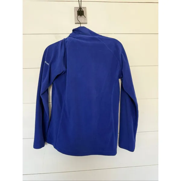Columbia Women’s Medium Purple Fleece Pullover 1/4 Zip - Image 3