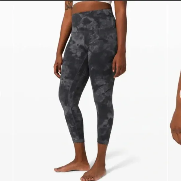 NEW Lululemon Align 25" Diamond Dye Diamond Dye Pitch Grey Graphite Grey 18 - Image 3