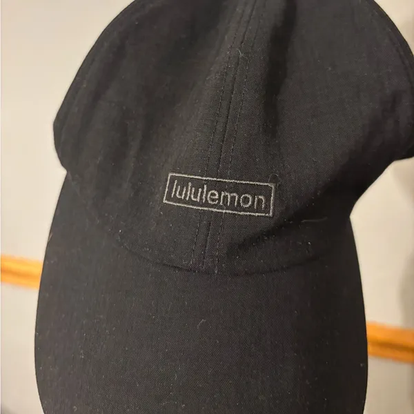 LuluLemon Black Baseball Hat Womens - Image 2