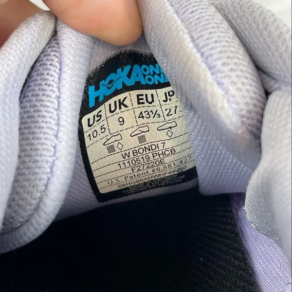 HOKA ONE ONE Bondi 7 Purple Running Shoes - Image 12