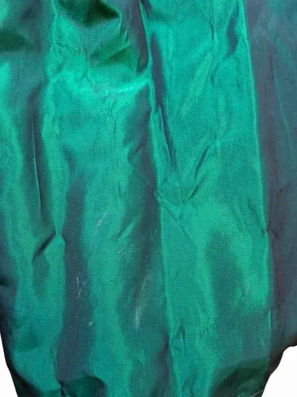 Lorelie Vintage Emerald Lace Tulle Bow Prom Dress Romantic Gothic Ethereal Sz 10 - Image 14