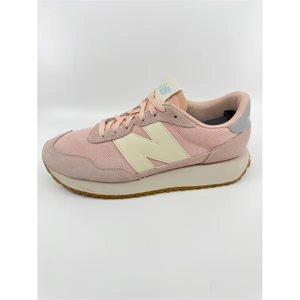 New Balance 237 Sneakers Women 8 Pink Good Retro Mesh Suede Low Top WS237V1 - Image 4