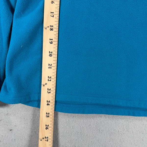 The North Face Womens TKA 100 Glacier Quarter Zip Fleece Pullover Blue Large - Image 4