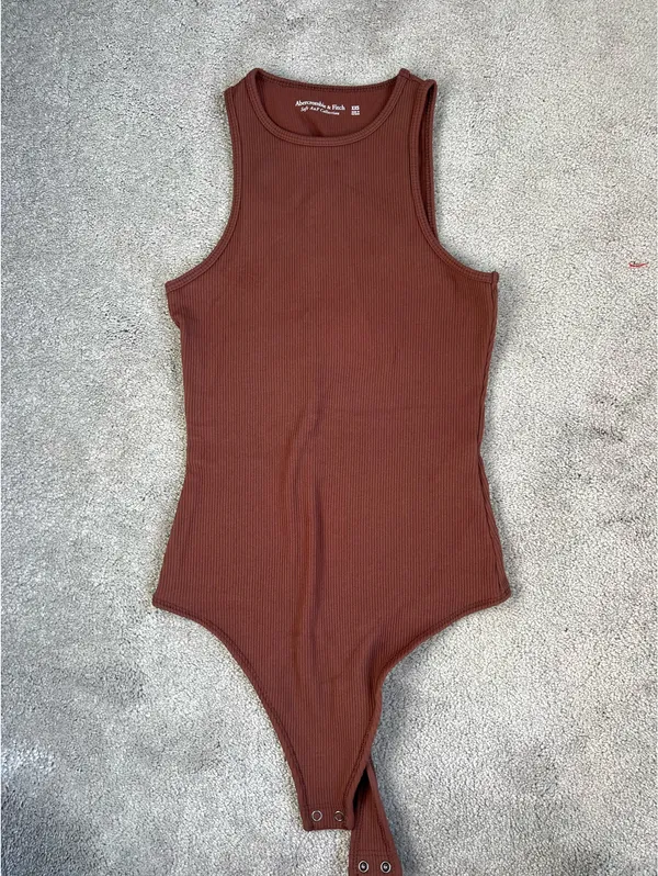 Abercrombie and fitch ribbed racer back bodysuit - Image 2