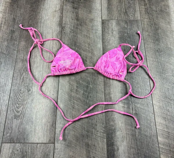 Kulani Kinis Pink Print Bikini Top - Image 6