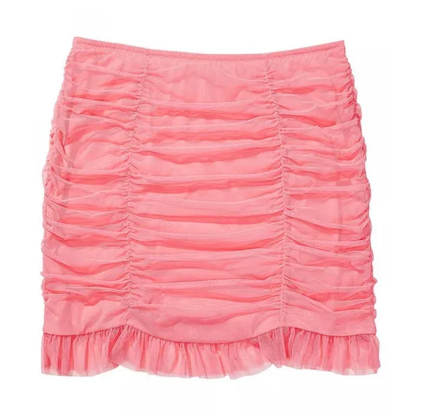 Victoria's Secret Ruched Mini Skirt - Image 3