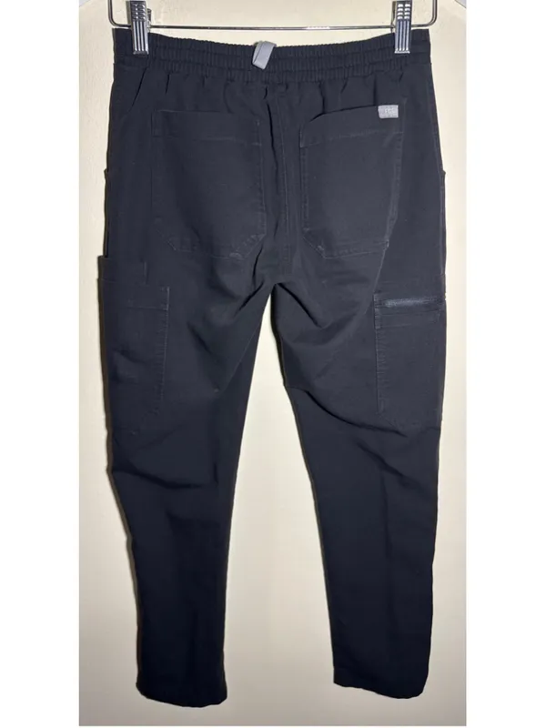 FIGS Technical Jogger Scrub Pants XXS/P Black inseam 26” - Image 3