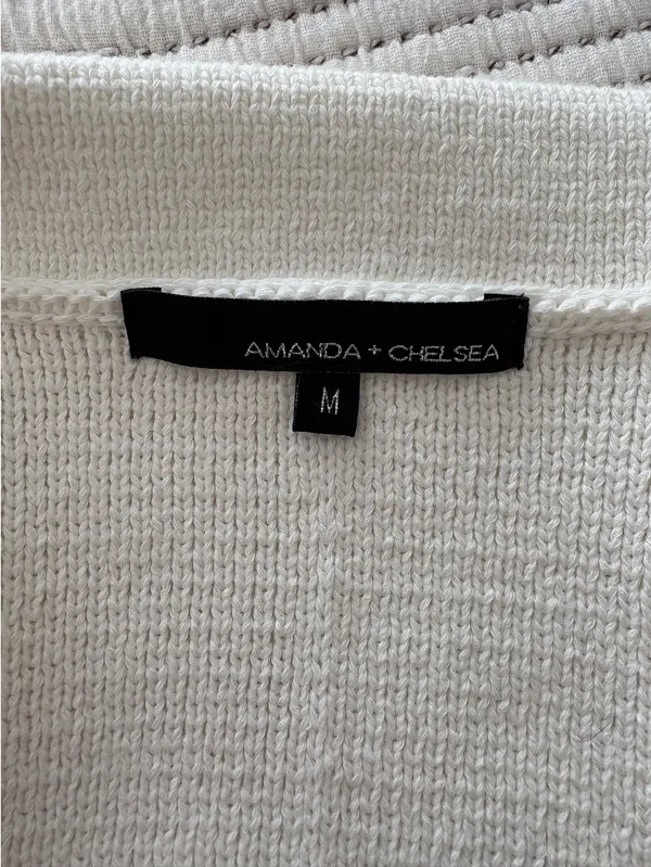 Amanda & Chelsea Cream Knit Suit Jacket - Image 4