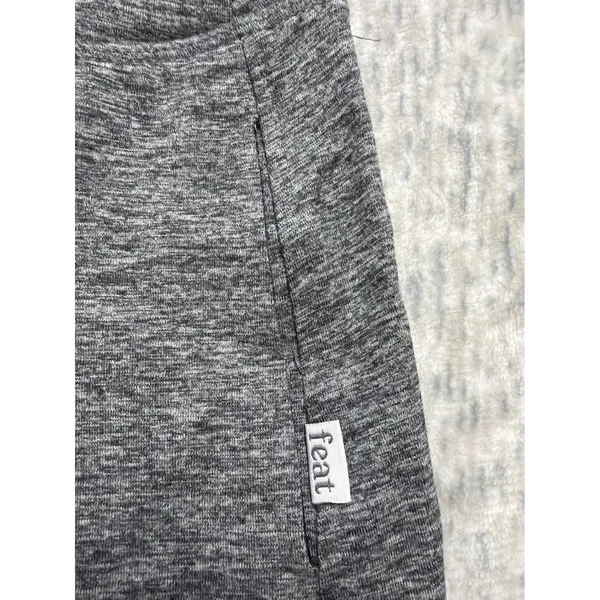 Feat FlowTech‎ Roam Short Heather Charcoal Gray Activewear Lounge Womens Small - Image 2