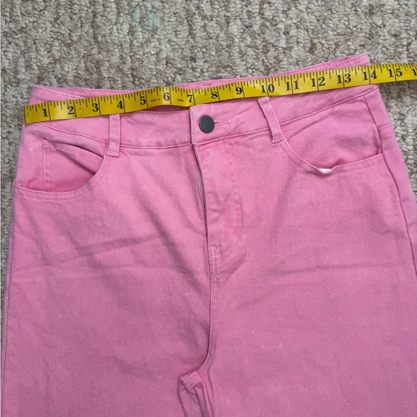 Entro Wide Leg Pants-Pink Size Medium. #206 - Image 6