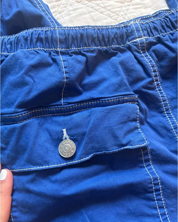 Garage Blue Cargo Pants - Image 9