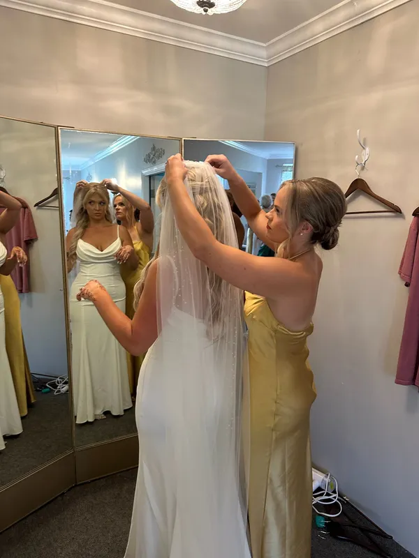 Satin Dress - Image 4