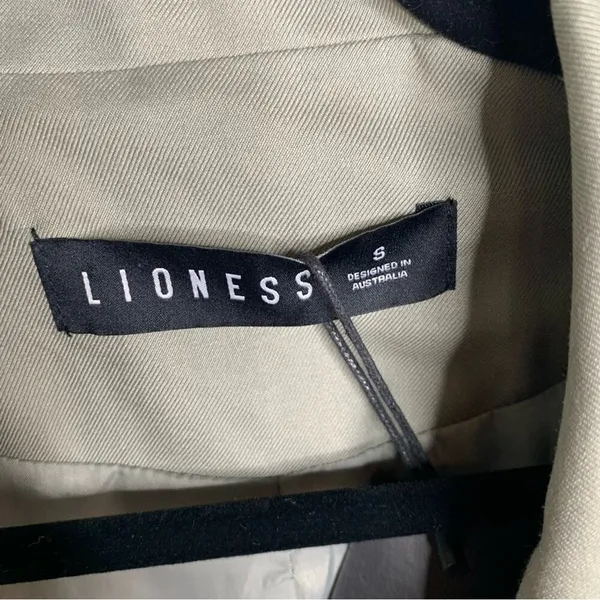 Lioness‎ Shopbop Olympia blazer green dress minimalist size small chic preppy - Image 10