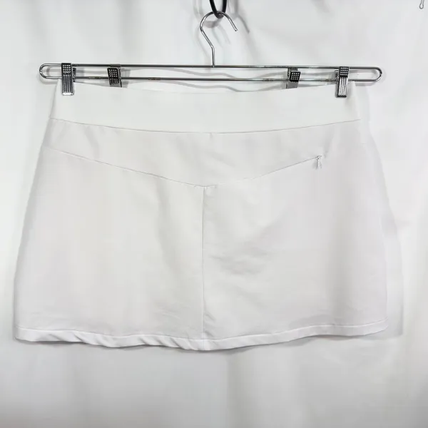 Greg Norman XL Golf Skort‎ Athletic Performance Pockets White Skirt Shorts 936 - Image 2