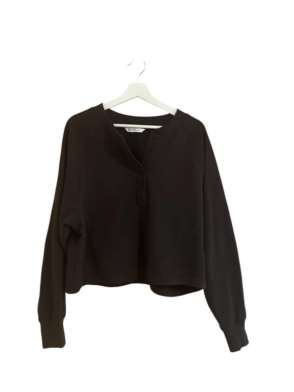 DSG Size Medium Black Pullover Sweatshirt Top New Without Tags - Image 2