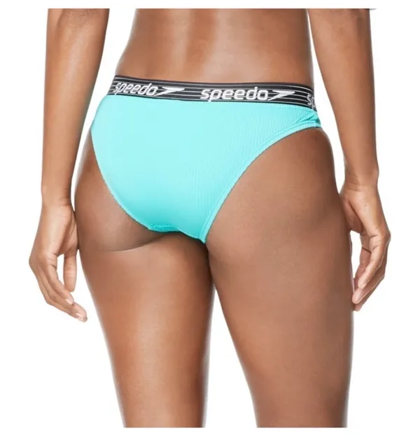 Speedo Women's Swimsuit Bottom Bikini Creora Highclo Hipster size xs NEW - Image 2