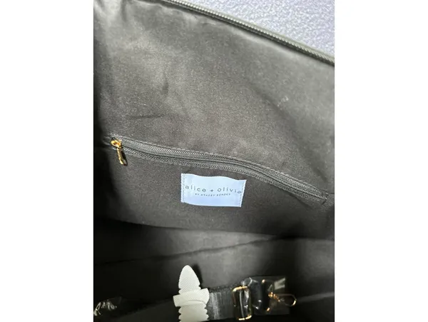 Alice + Olivia Striped Duffel Bag by Stacey Bendet - Image 7