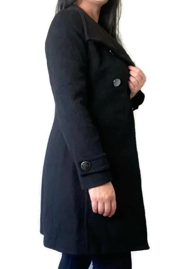 Aritzia Babaton Cashmere Wool Longline Coat Size Small - Image 3
