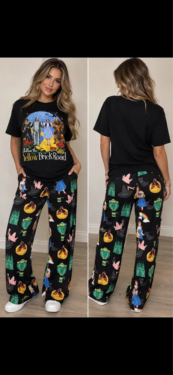 Wizard Of Oz Woman’s 2 Piece Set Leggings and T Shirt NWOT (SZ Med) - Image 2