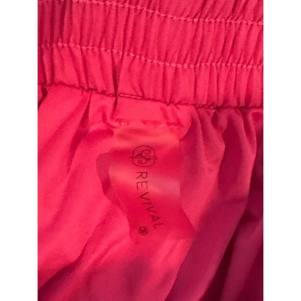 Alterd state Revival Women's medium Athletic Running‎ Shorts Hot Pink - Image 4
