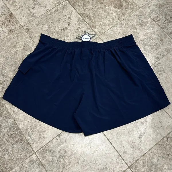 Swimsuits For All Navy Board Short NEW Size 26 Unlined Pocket Elastic Waist - Image 8