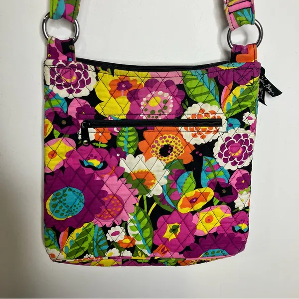 Vera Bradley hipster purse va va‎ bloom quilted bag multicolor casual floral - Image 6