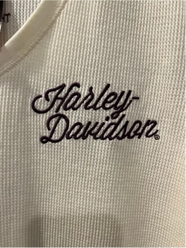 Harley Davidson NWT Thermal 2016 Purple Embroidered Long Sleeve Shirt Size 2XL - Image 9