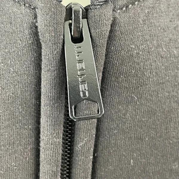 Carhartt Car-Lux Women's Dark Gray Fleece Full Zip Vest Coat Jacket Size XS - Image 4