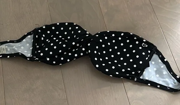 Victoria’s Secret polka dots bandeau top XS - Image 2